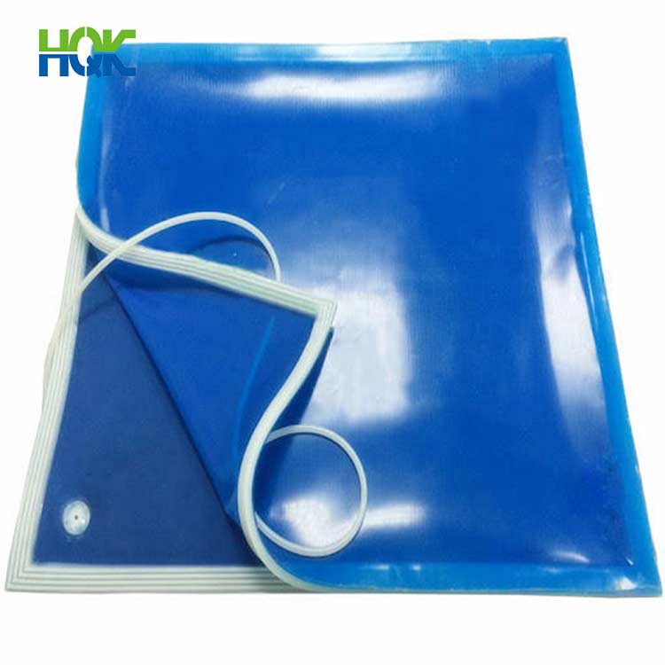 Heat Resistant Te-Flon Mesh Fabric Laminated Glass Silicone Vacuum Bag
